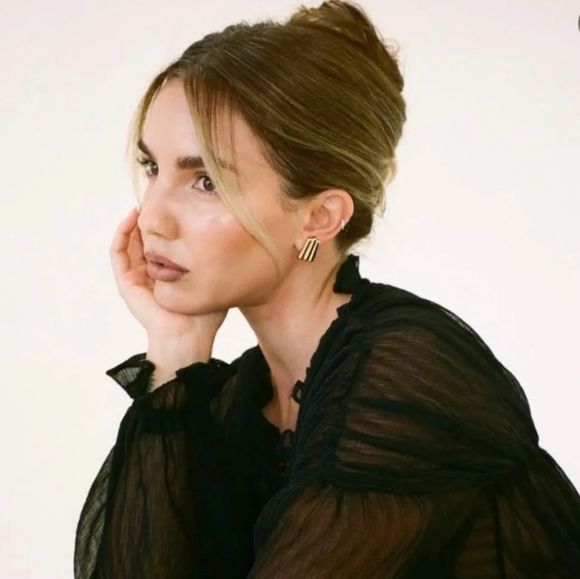 Rumored Jewelry - NIB $68 Rumored "Roxanne" Stud Earrings – Gold